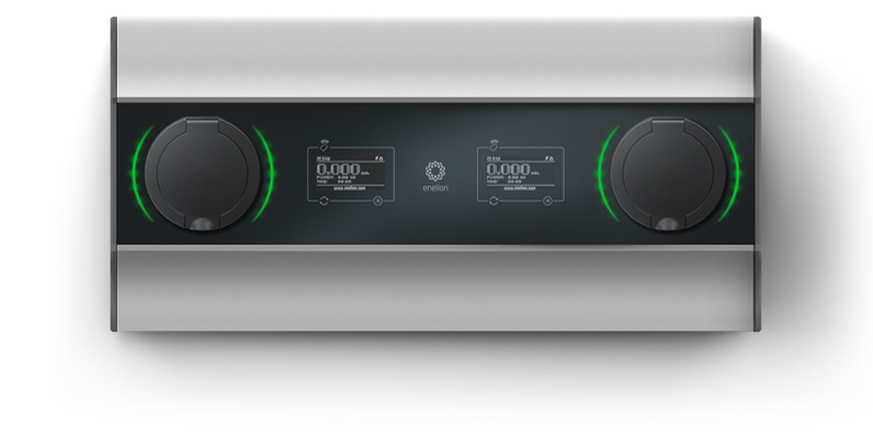 Enelion Duo Power Wallbox ladestander med to udtag